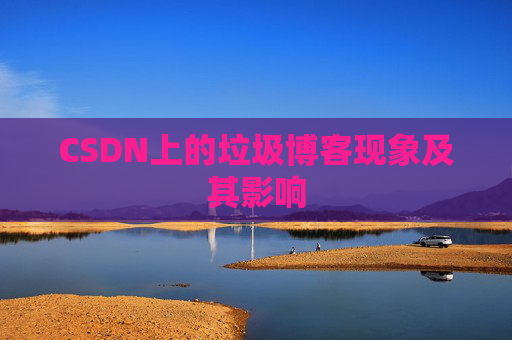 CSDN上的垃圾博客现象及其影响